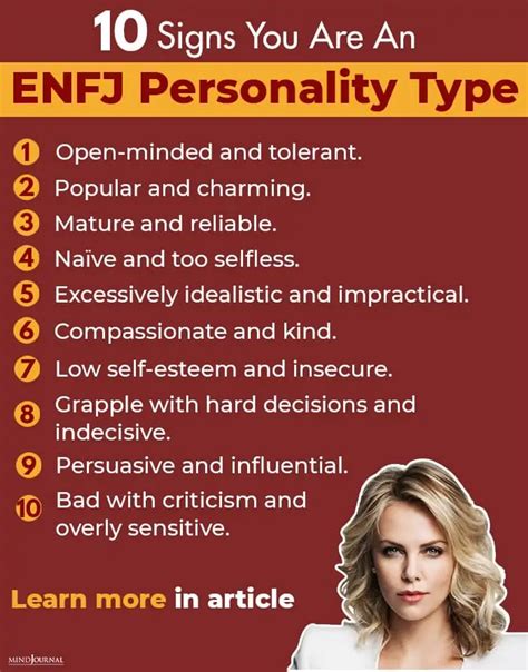 people with enfj personality type.